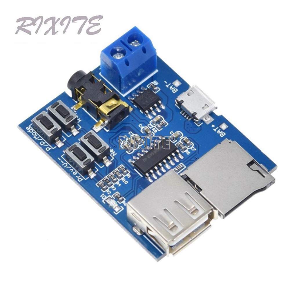 Headphone Amplifier Dac - Thẻ TF U Đĩa MP3 Định