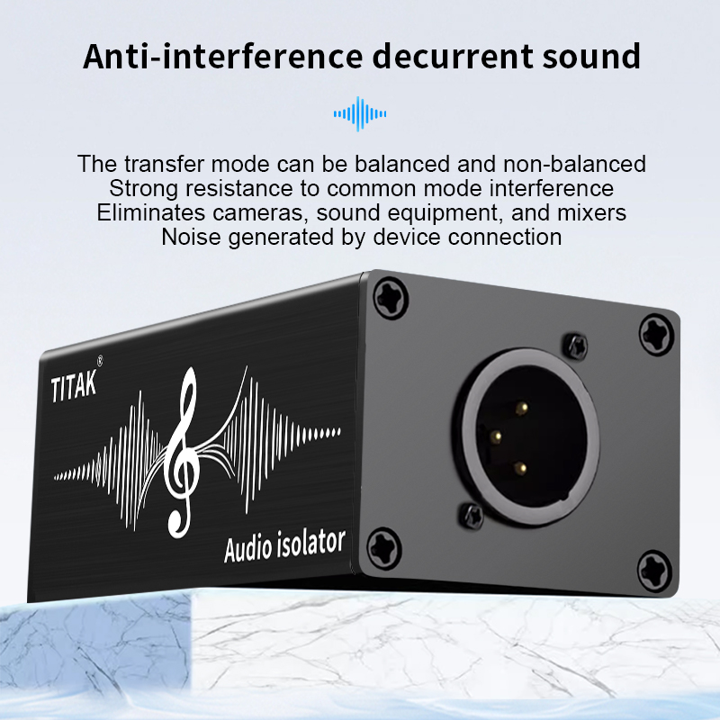 Audio Isolator XLR 6.35mm Sing - đánh giá và giá Audio Music Dj