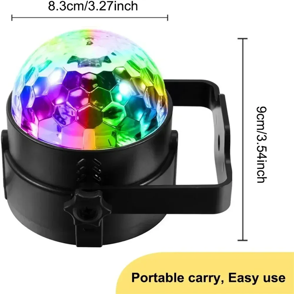 RGB LED Stage Disco Light Rota - đánh giá và giá Audio Music Dj