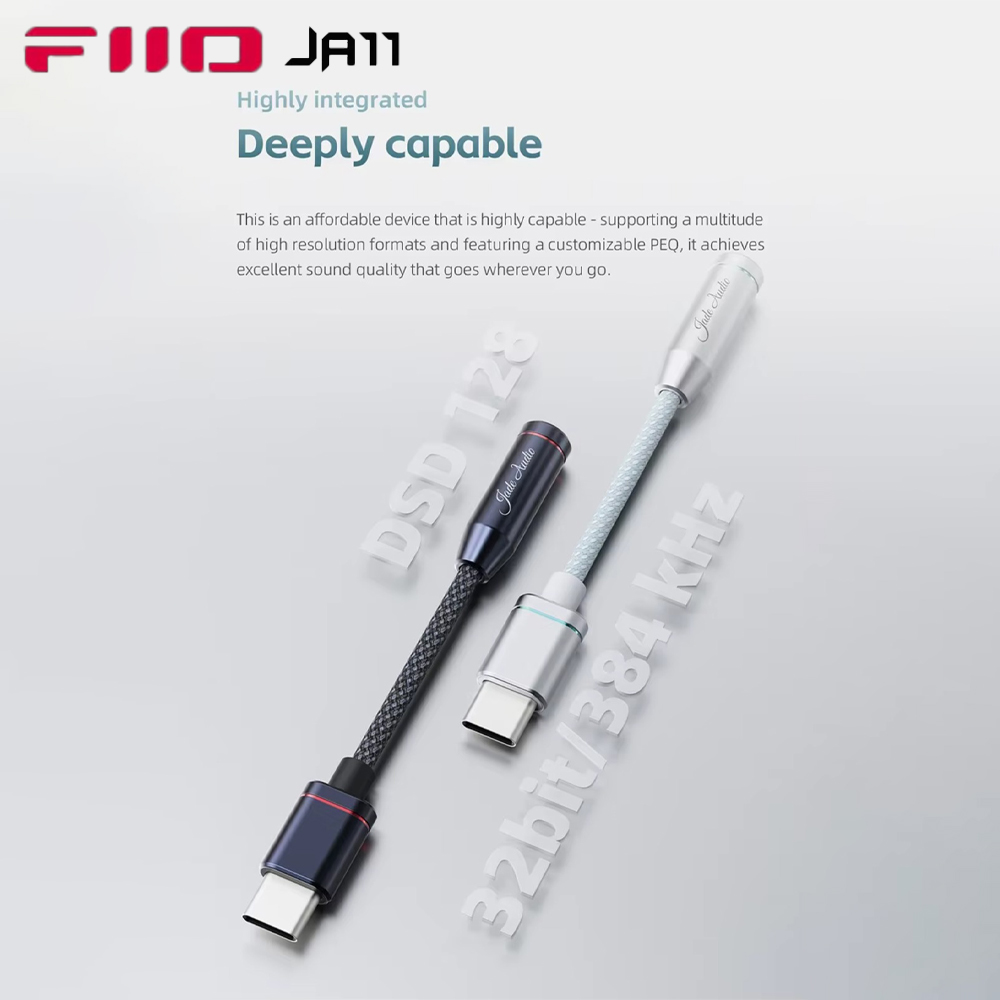 FiiO JadeAudio JA11 Portable D - đánh giá và giá Headphone Amplifier Dac